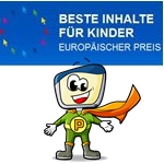 Logo Auszeichnung von Primolo mit dem Publikumspreis der EU.